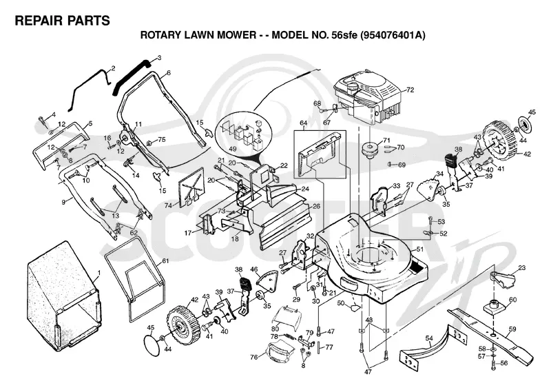 REPAIR PARTS