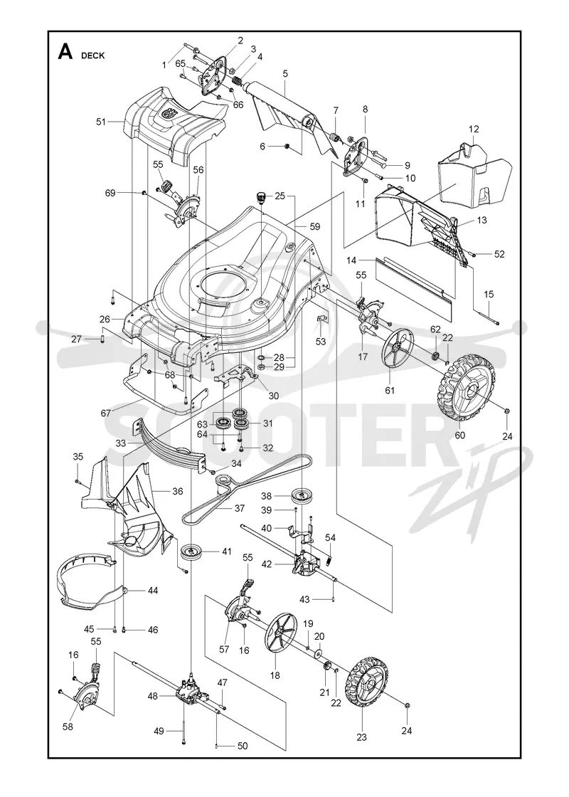 MOWER DECK / CUTTING DECK