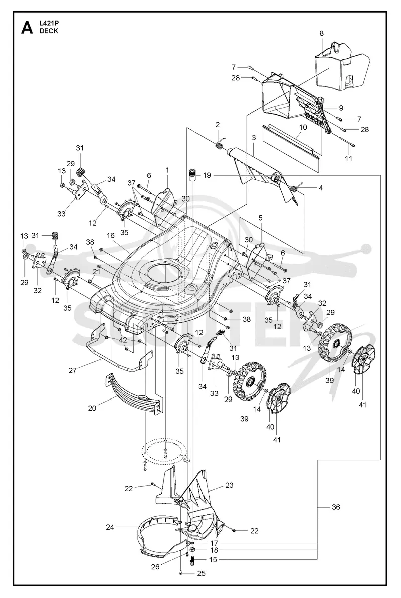 MOWER DECK / CUTTING DECK