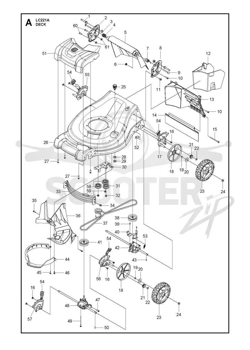 MOWER DECK / CUTTING DECK