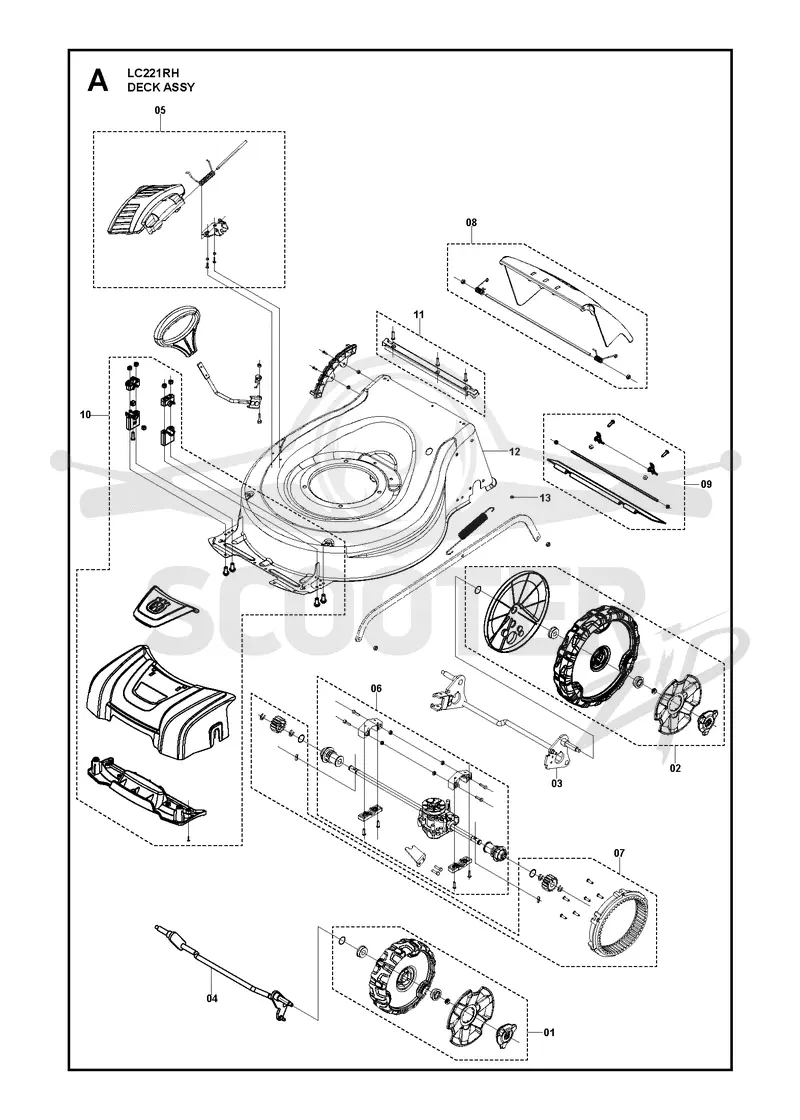 MOWER DECK / CUTTING DECK