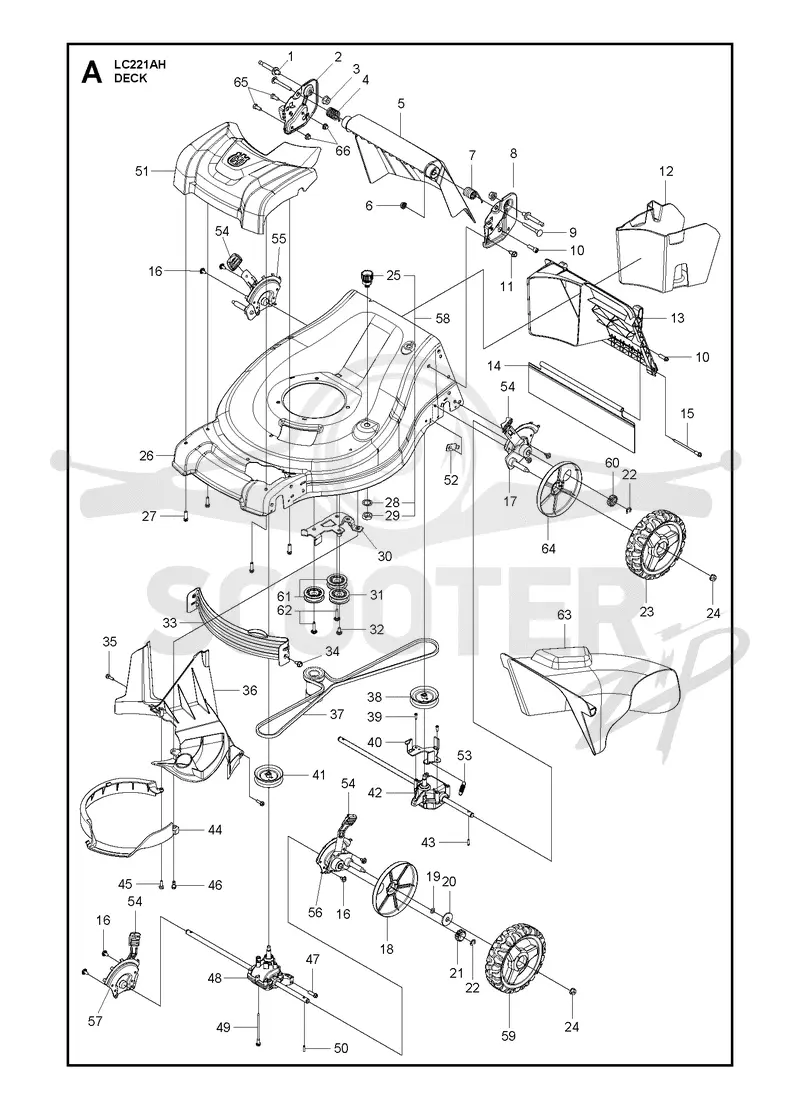 MOWER DECK / CUTTING DECK