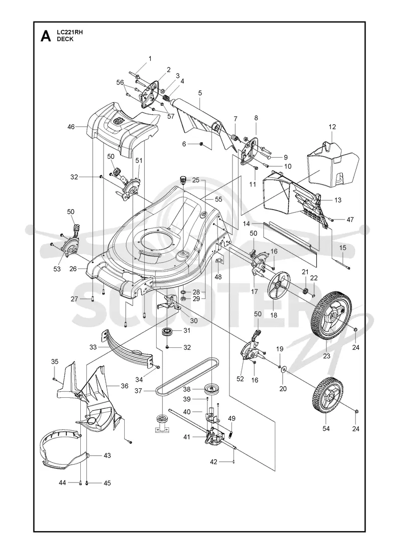 MOWER DECK / CUTTING DECK