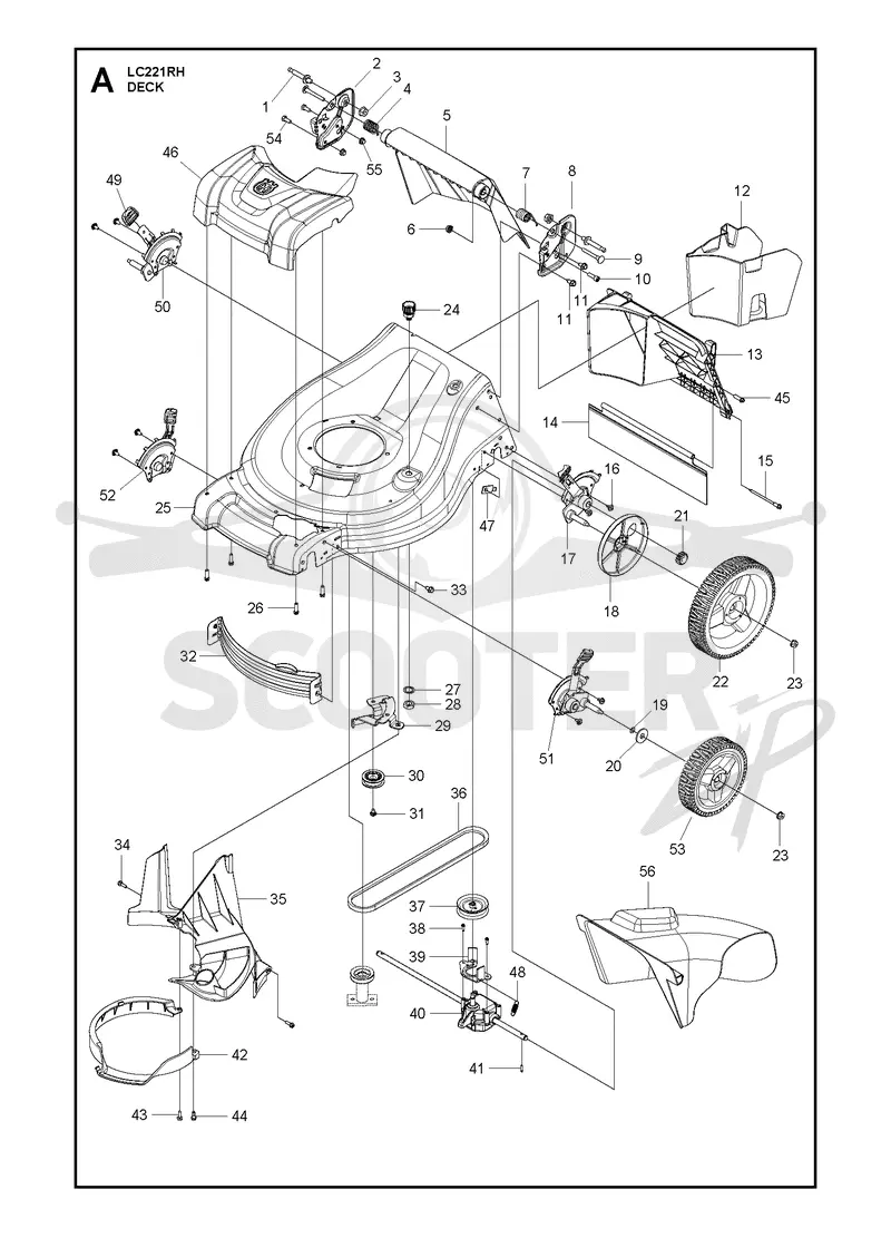 MOWER DECK / CUTTING DECK