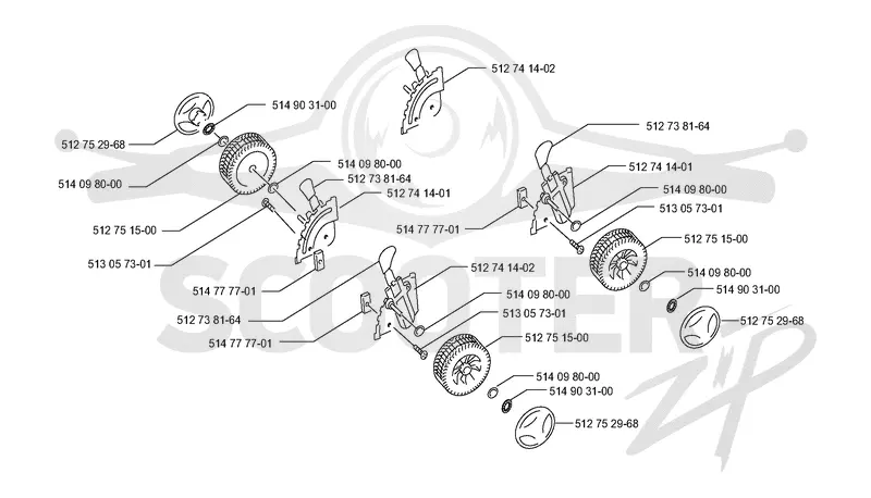 WHEEL & DEPTH STAKE ASSEMBLY