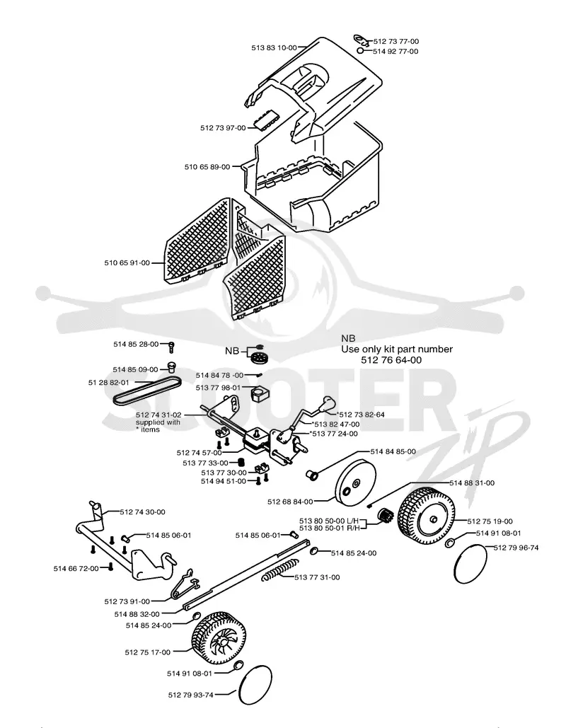 WHEEL & DEPTH STAKE ASSEMBLY