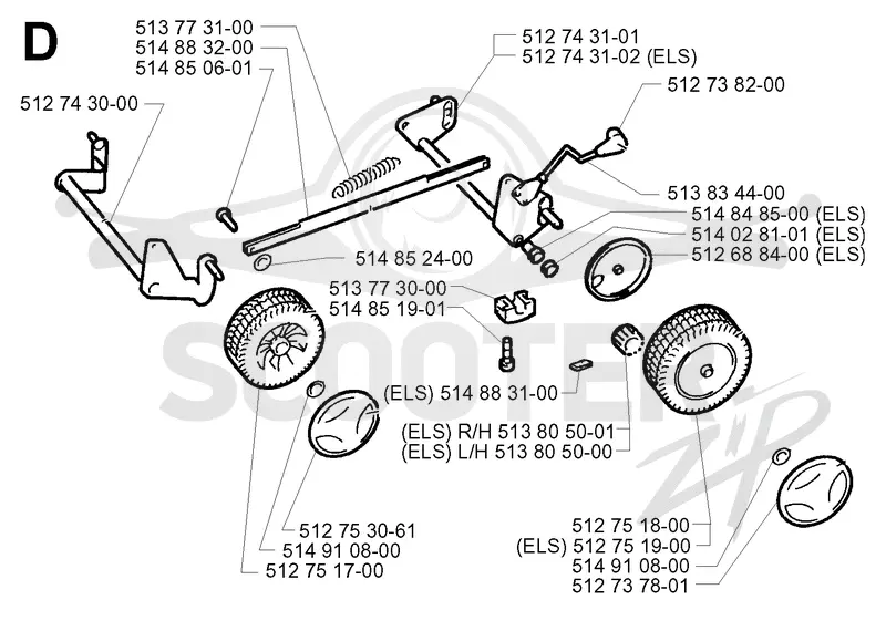 WHEEL & DEPTH STAKE ASSEMBLY
