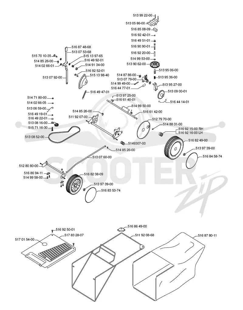 WHEEL & DEPTH STAKE ASSEMBLY