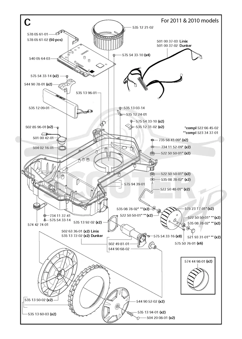 CHASSIS LOWER 2010-2011