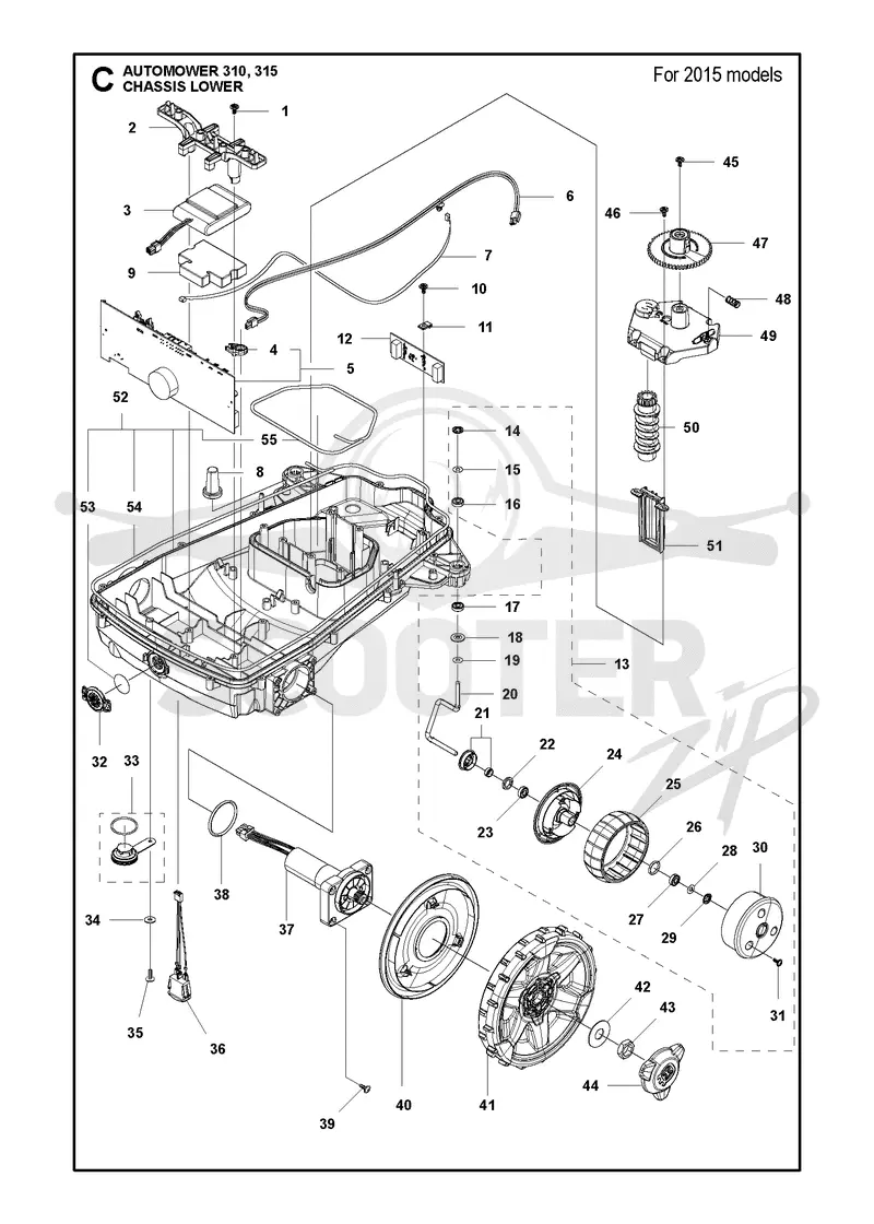 CHASSIS LOWER 2015