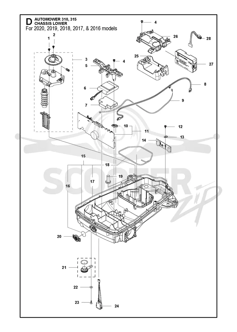 CHASSIS LOWER 2016-