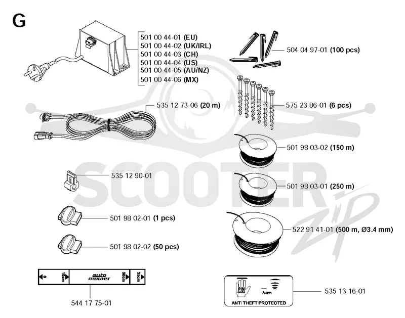 INSTALLATION ACCESSORIES