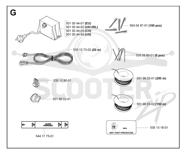 INSTALLATION ACCESSORIES