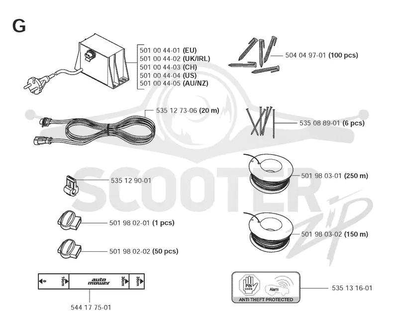INSTALLATION ACCESSORIES