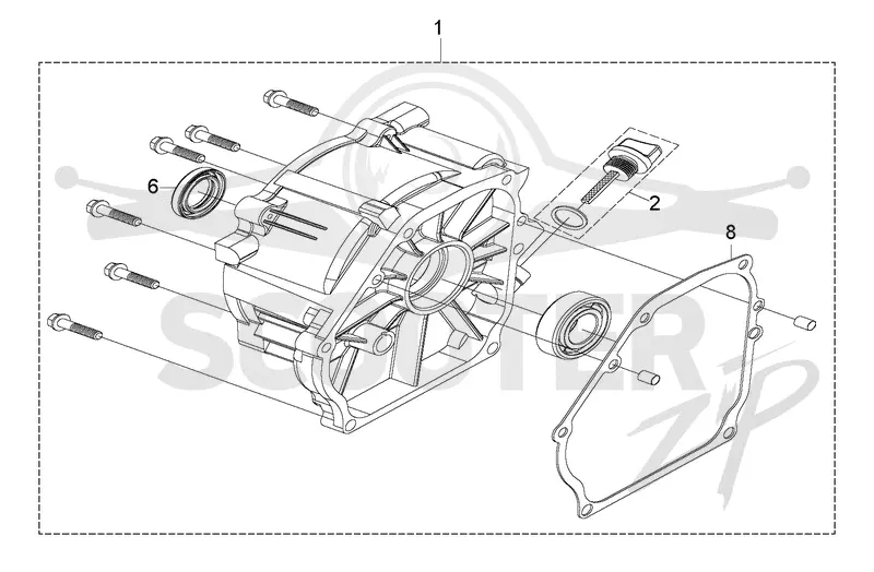 CRANKCASE COVER
