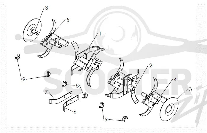TINE ASSEMBLY