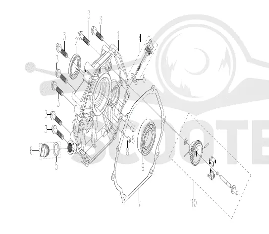 CRANKCASE COVER