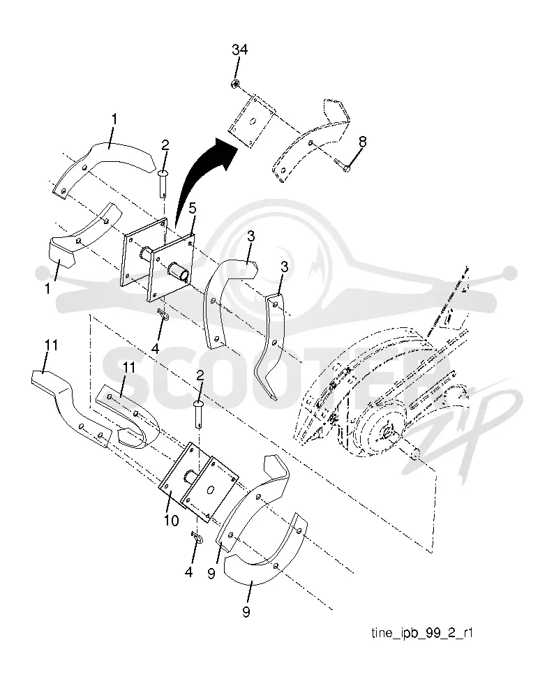 TINE ASSEMBLY
