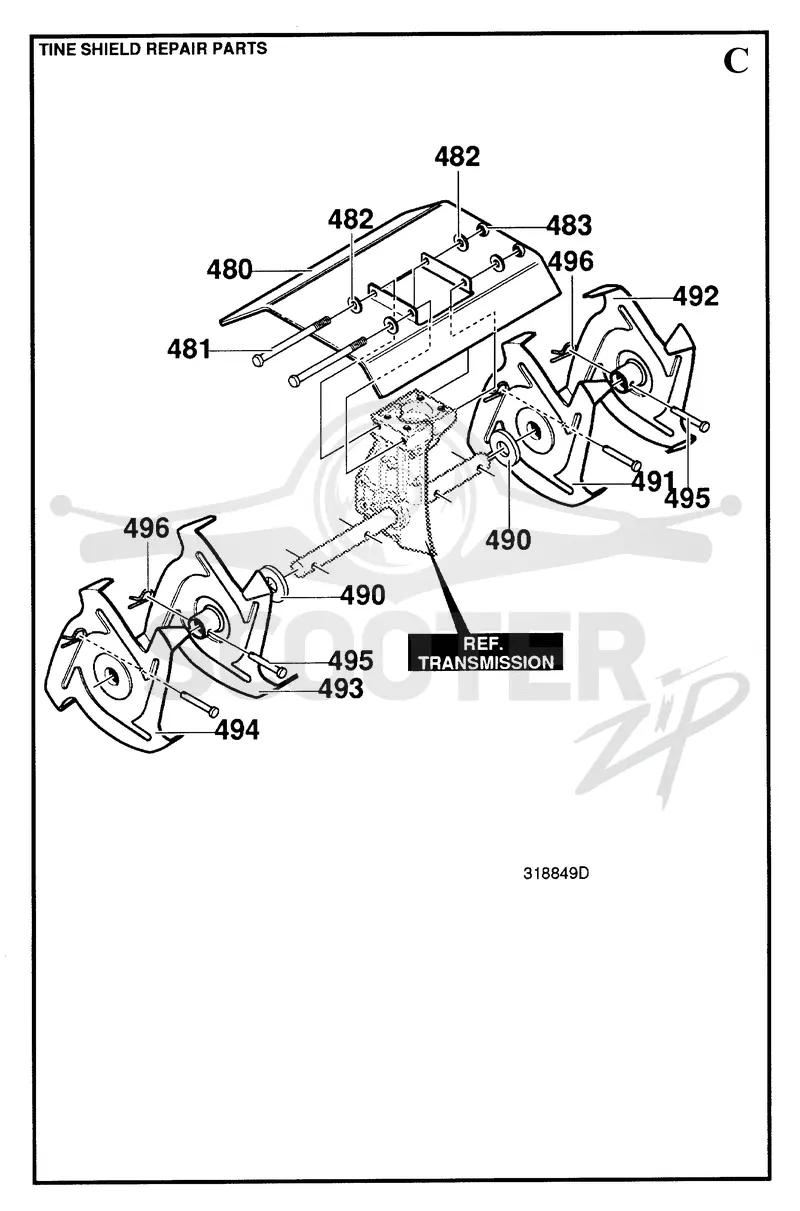 TINE ASSEMBLY