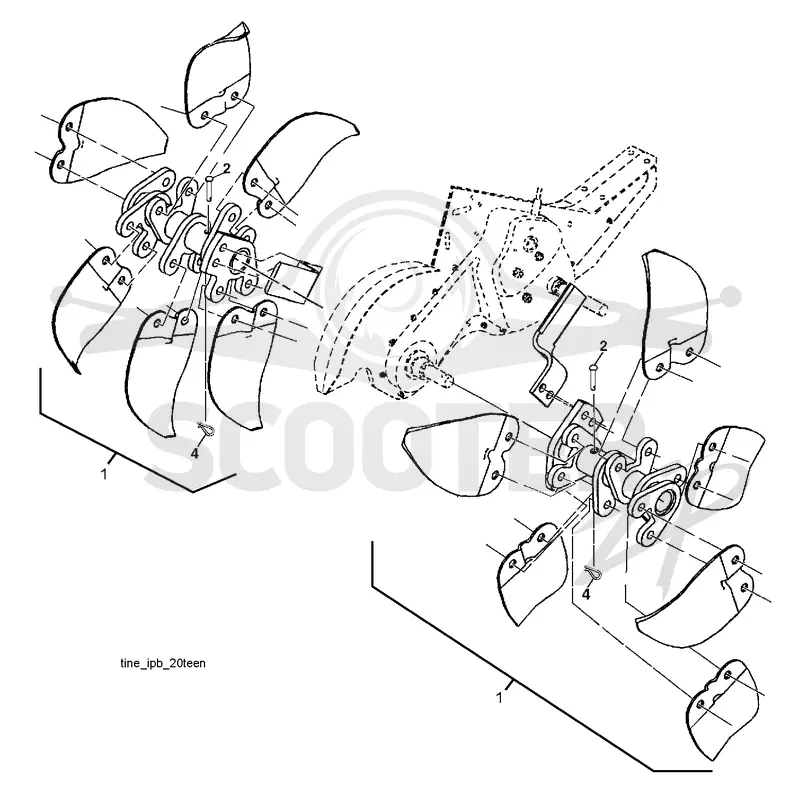 TINE ASSEMBLY