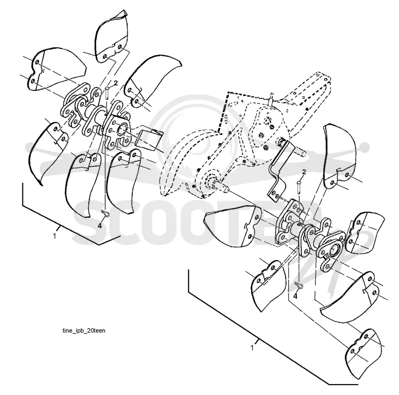 TINE ASSEMBLY