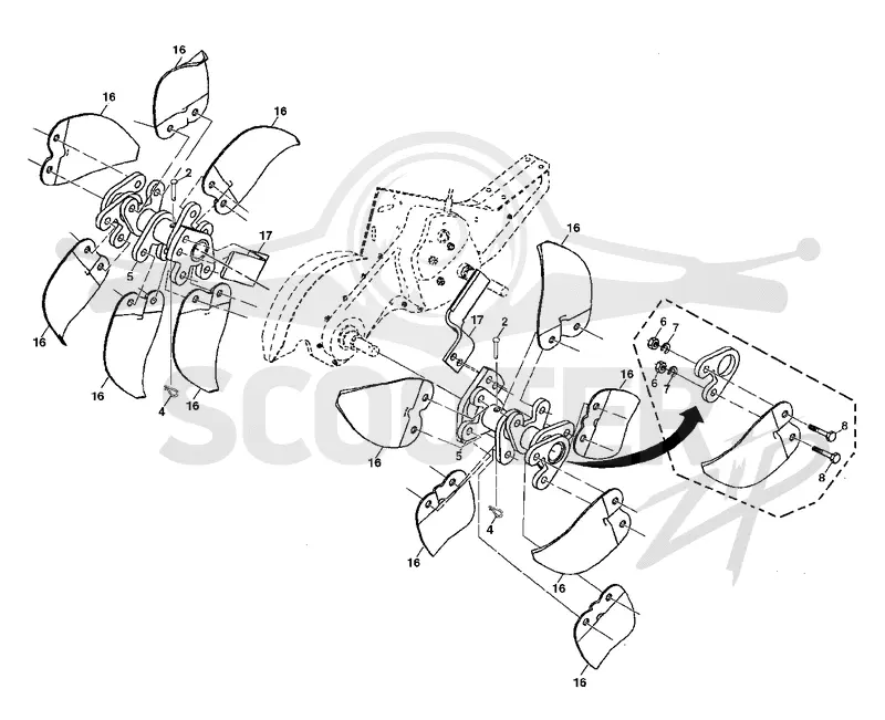 TINE ASSEMBLY