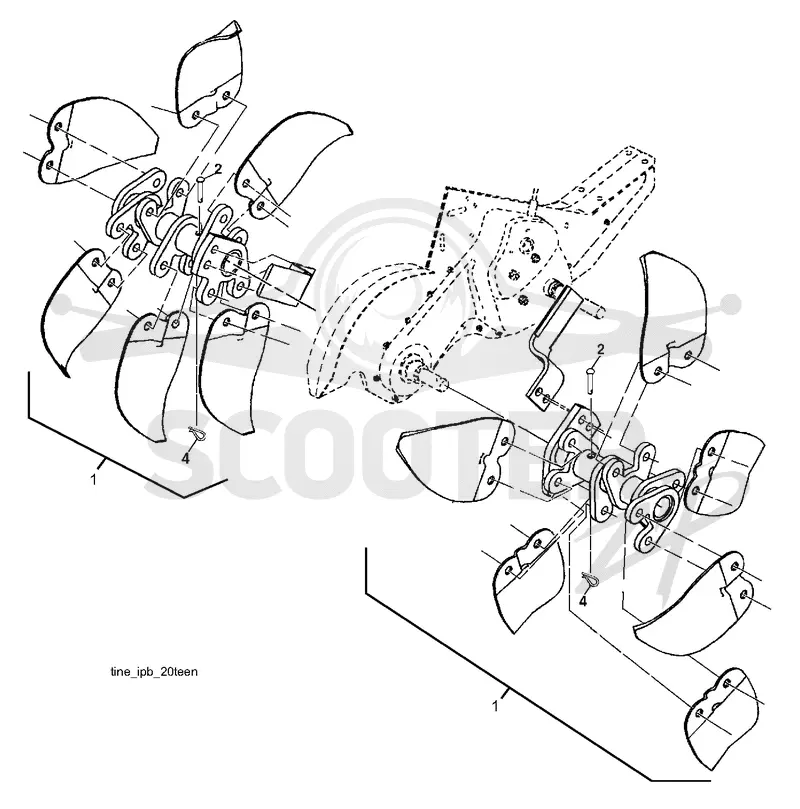 TINE ASSEMBLY
