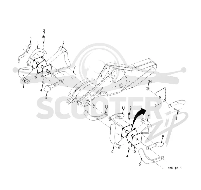 TINE ASSEMBLY