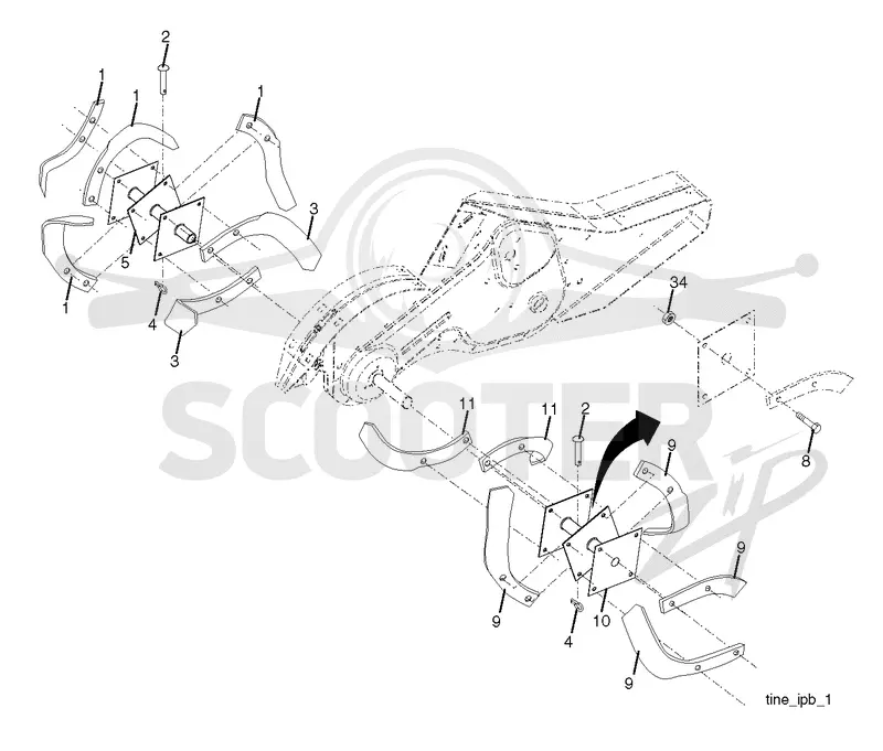 TINE ASSEMBLY