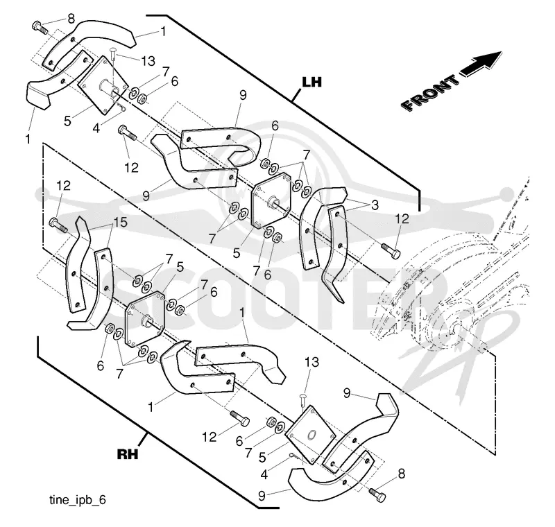 TINE ASSEMBLY