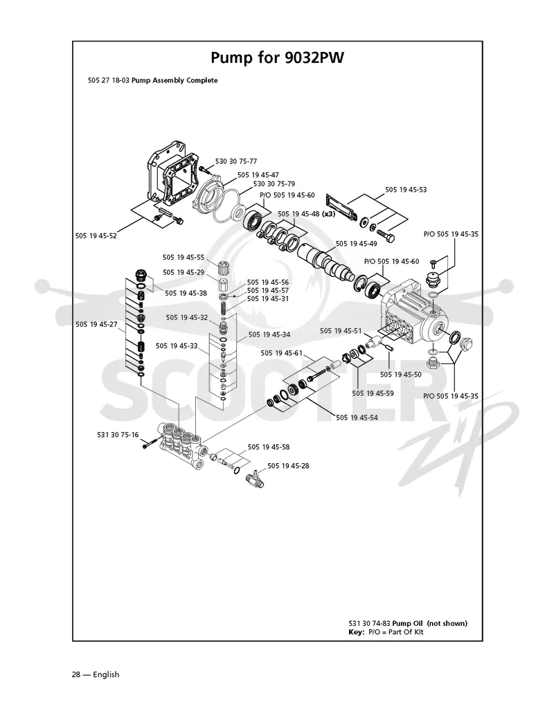 HYDRAULIC PUMP - MOTOR