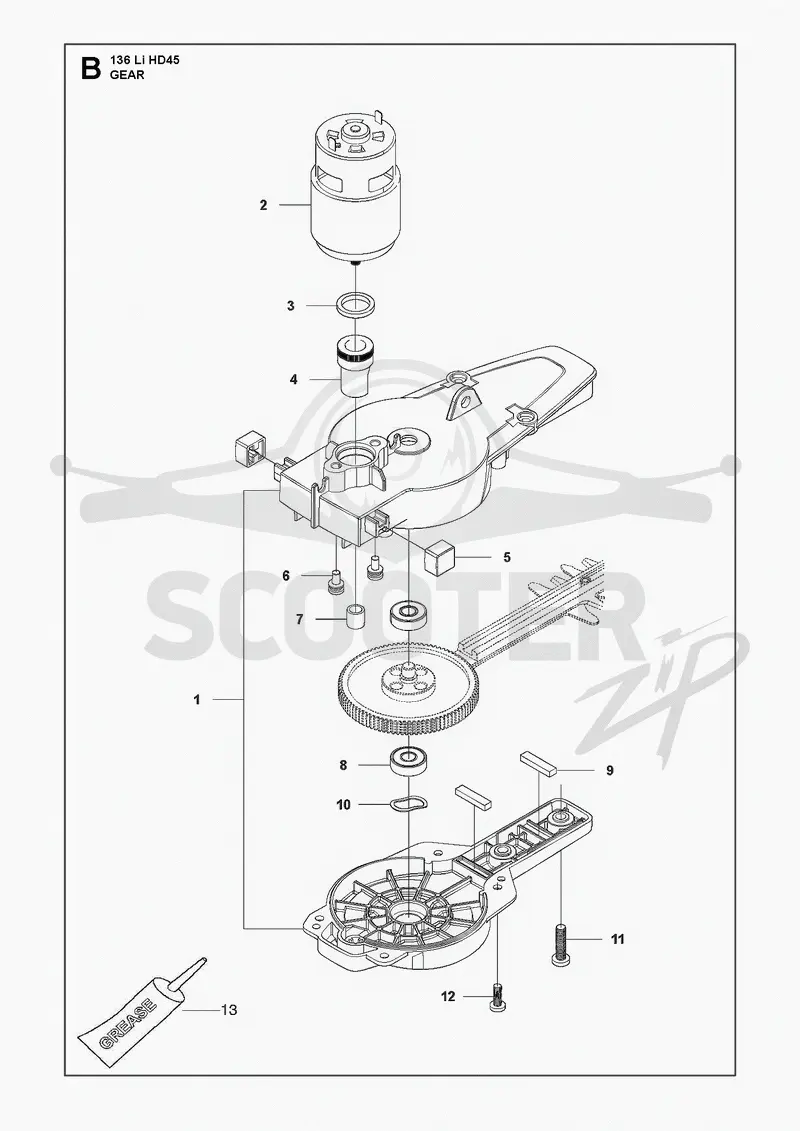 GEAR HOUSING