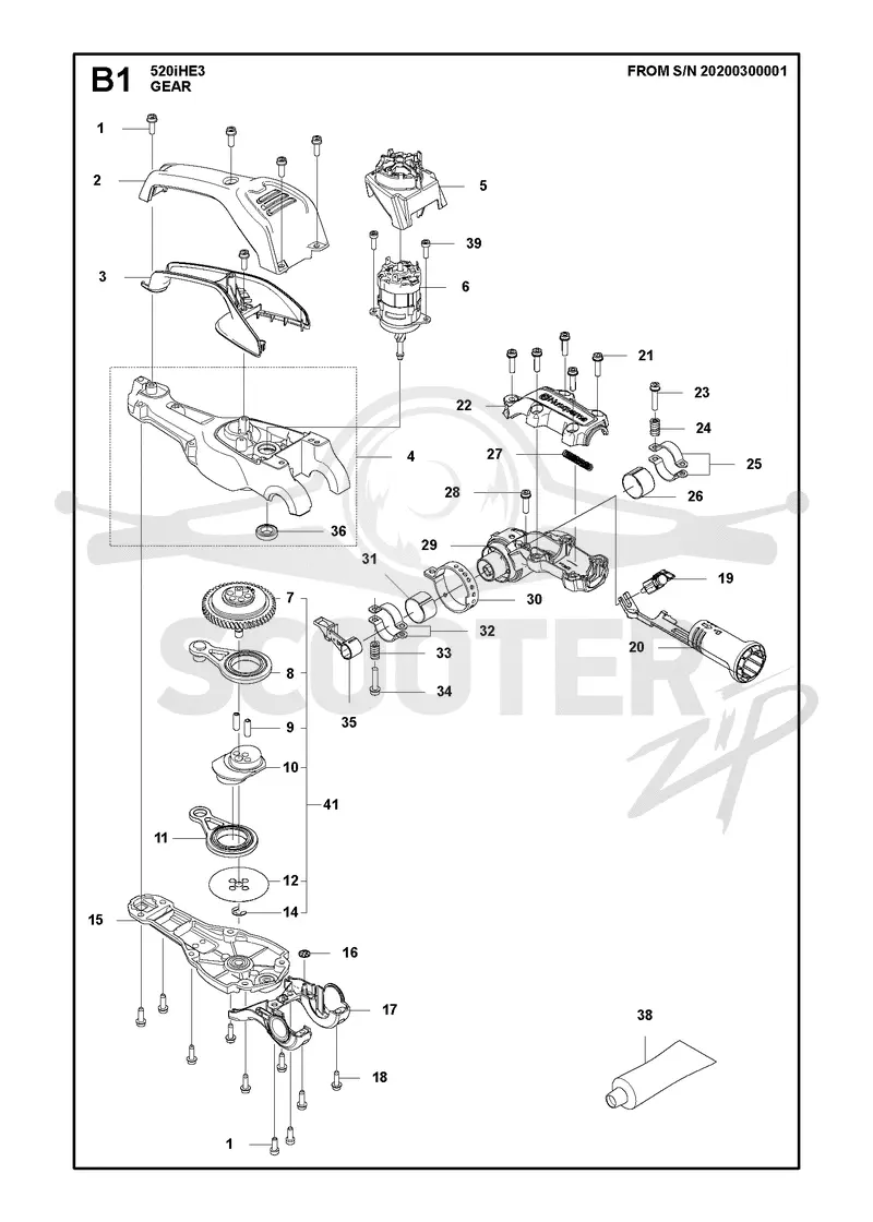 GEAR HOUSING