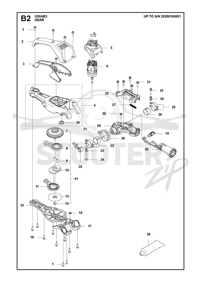 GEAR HOUSING