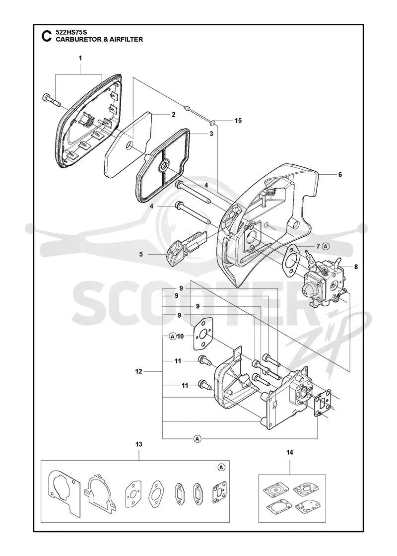 CARBURETOR & AIR FILTER