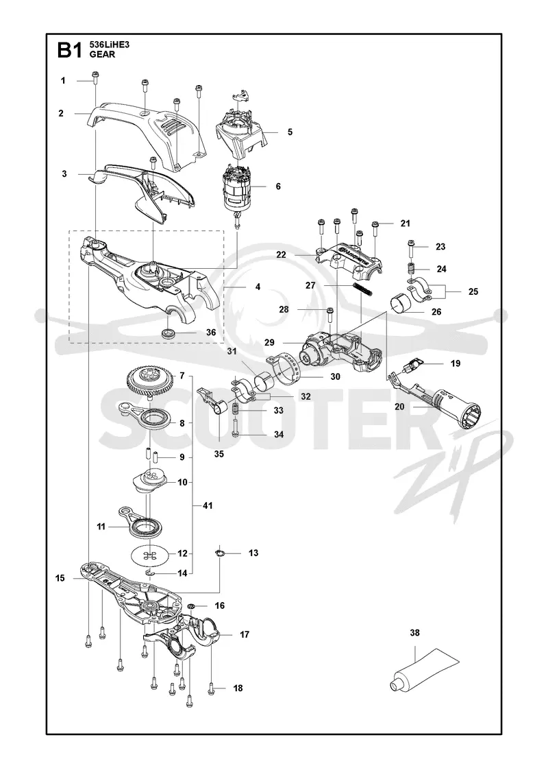 GEAR HOUSING