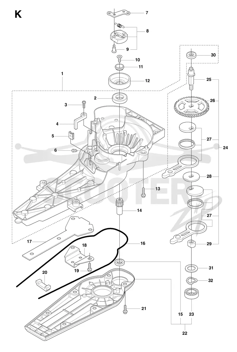 GEAR HOUSING