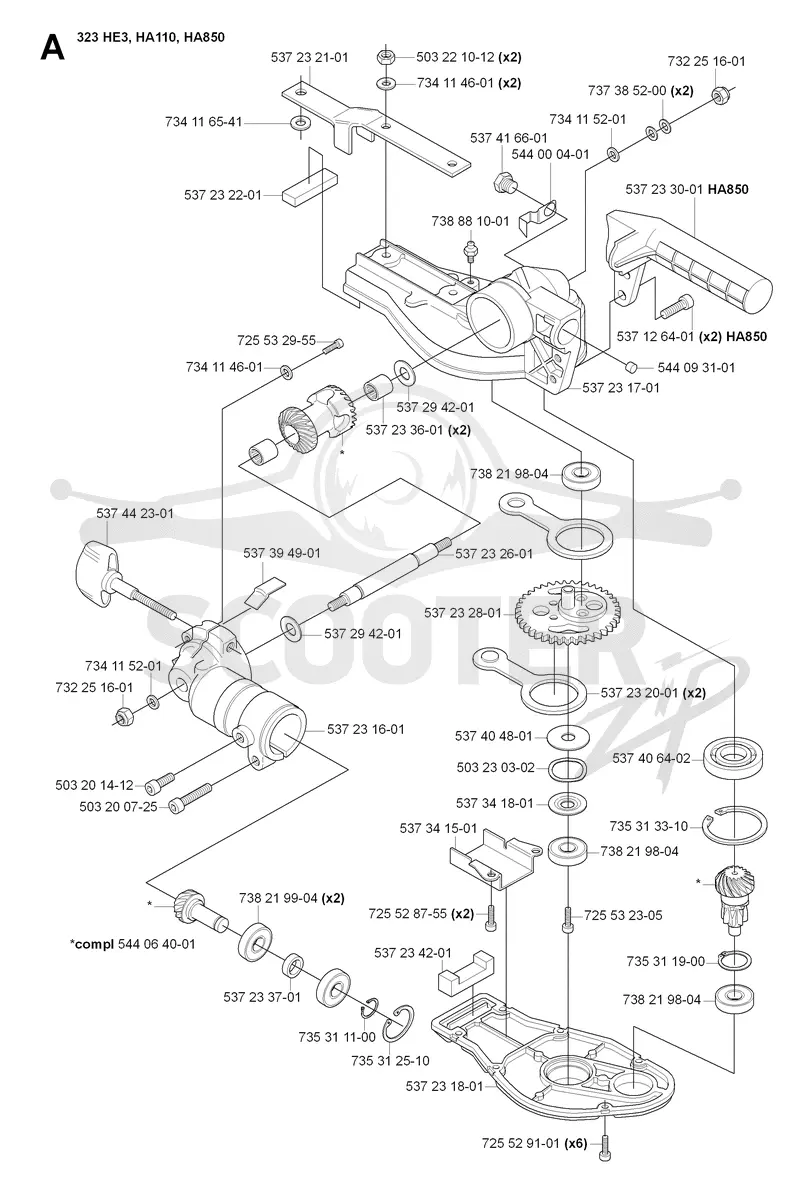 GEAR HOUSING