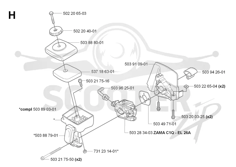 CARBURETOR & AIR FILTER