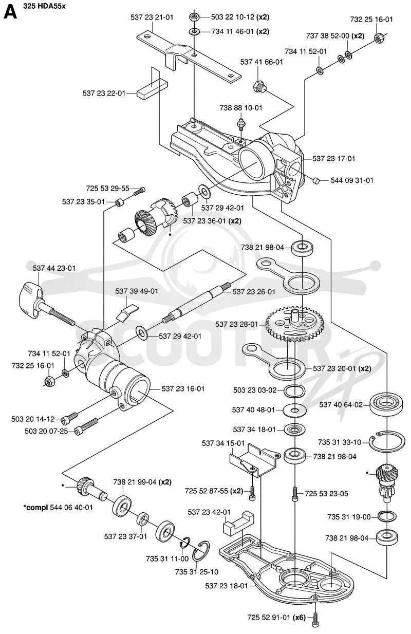 GEAR HOUSING