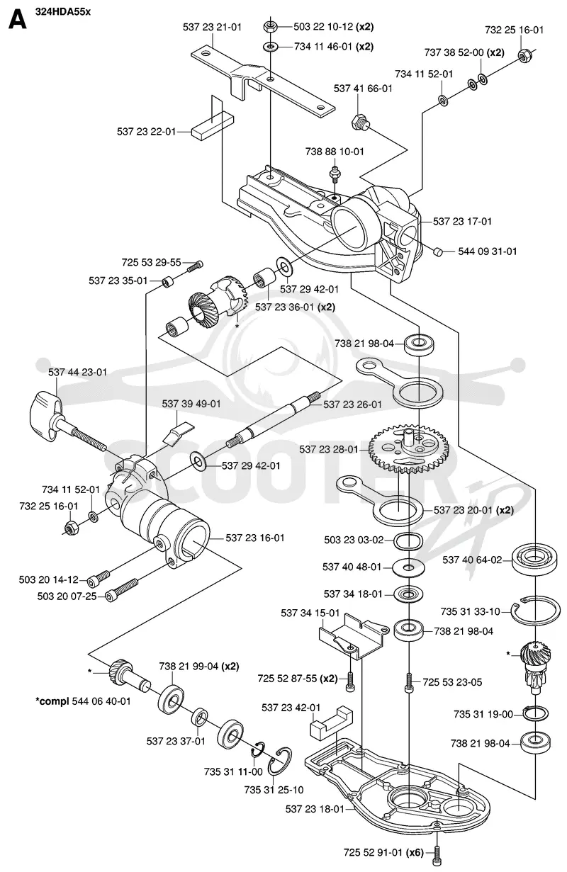 GEAR HOUSING