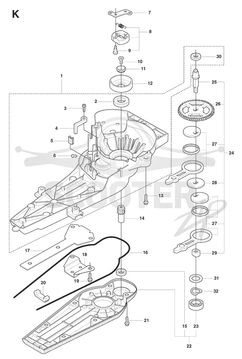 GEAR HOUSING