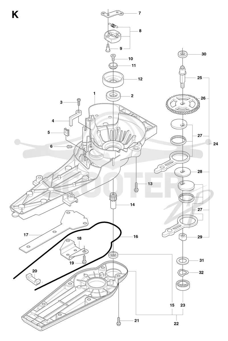 GEAR HOUSING