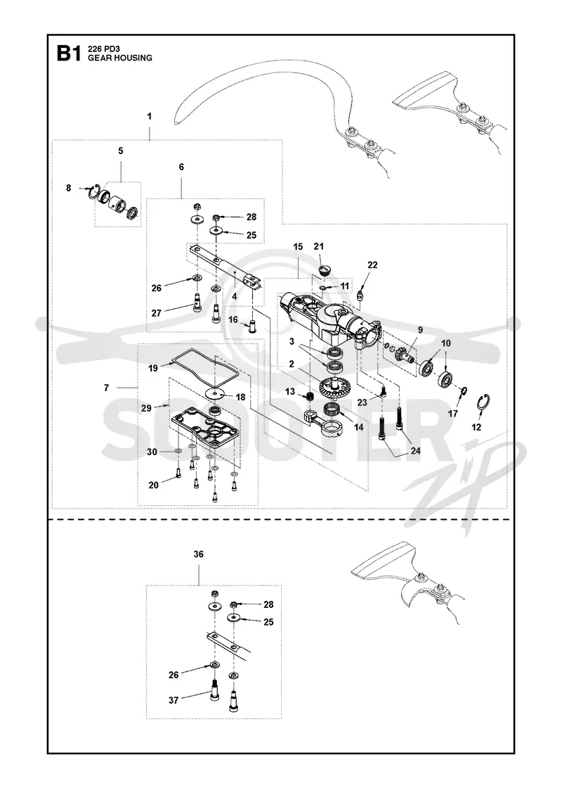 GEAR HOUSING