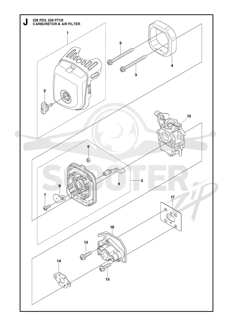 CARBURETOR & AIR FILTER