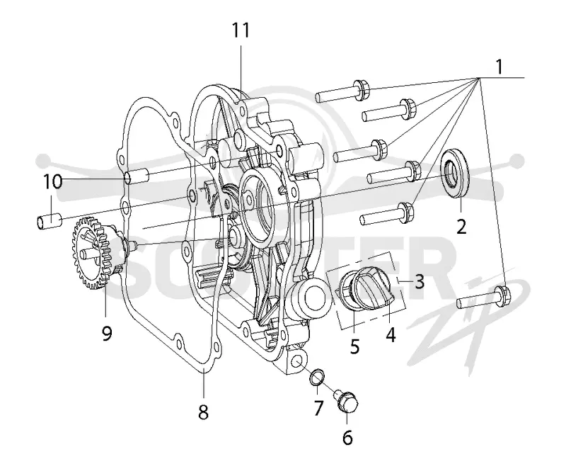 CRANKCASE COVER