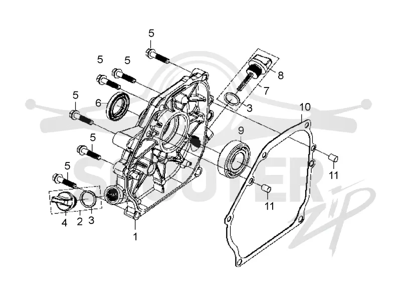 CRANKCASE COVER