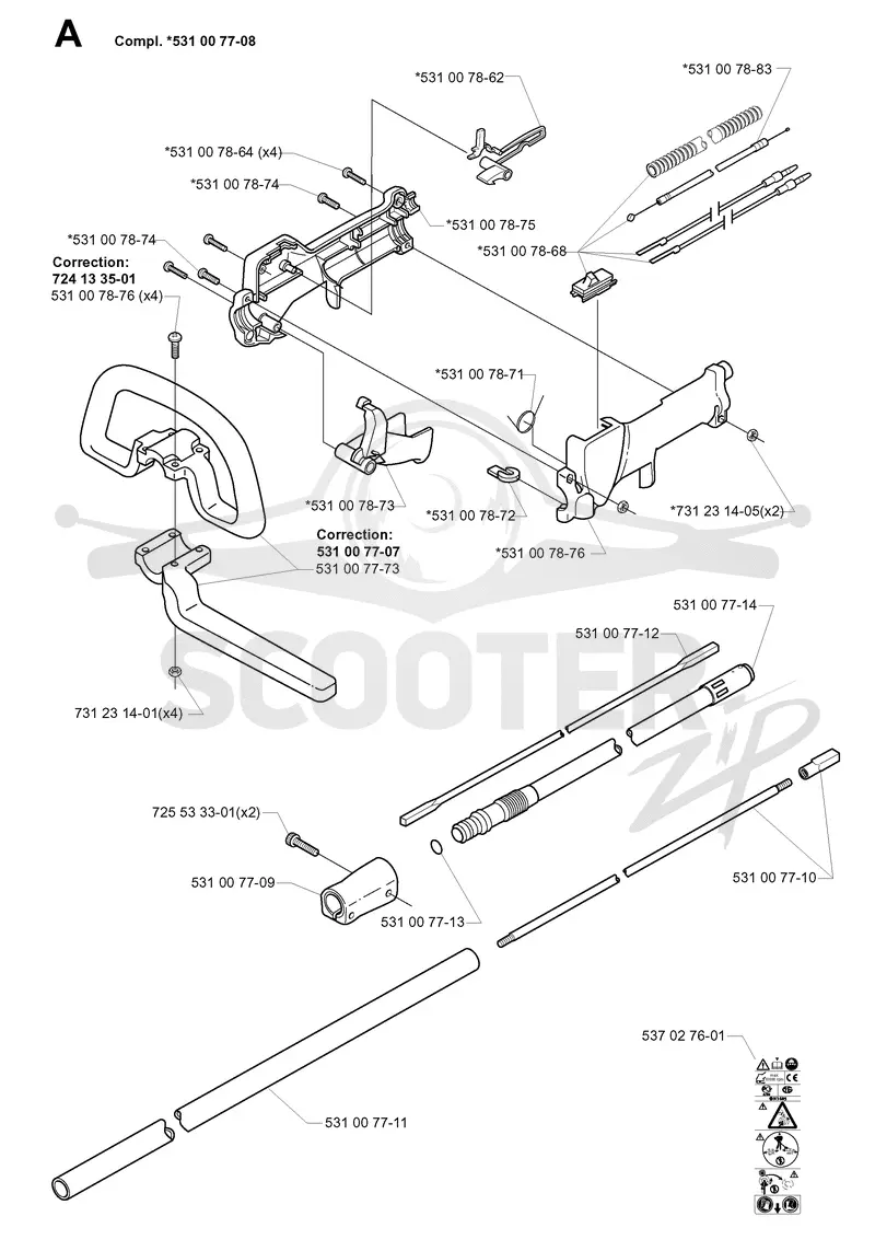 SHAFT & HANDLE