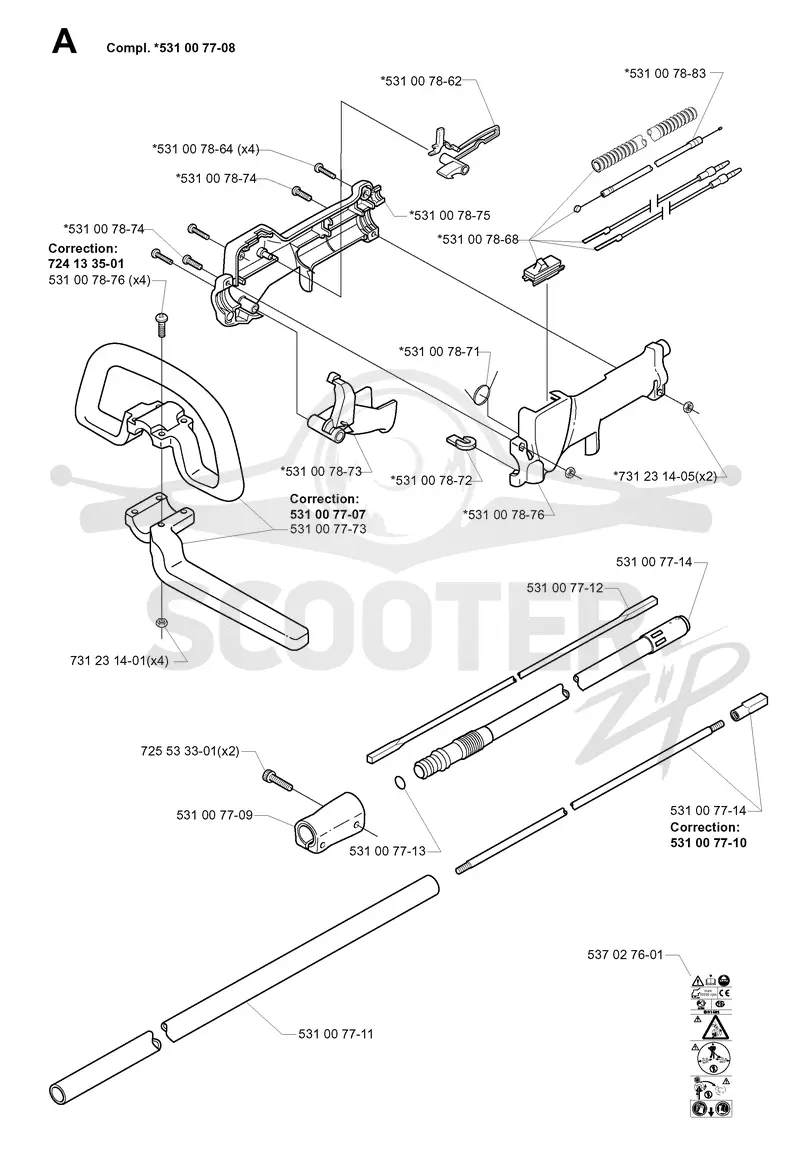SHAFT & HANDLE