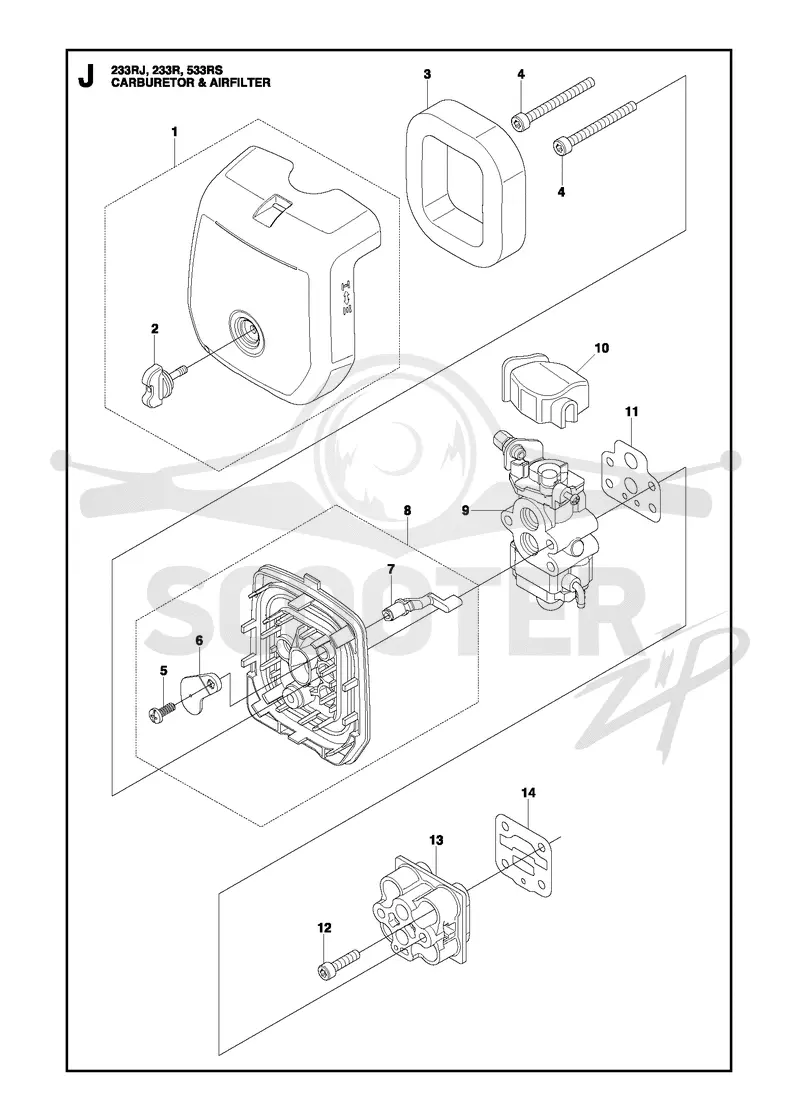 CARBURETOR & AIR FILTER